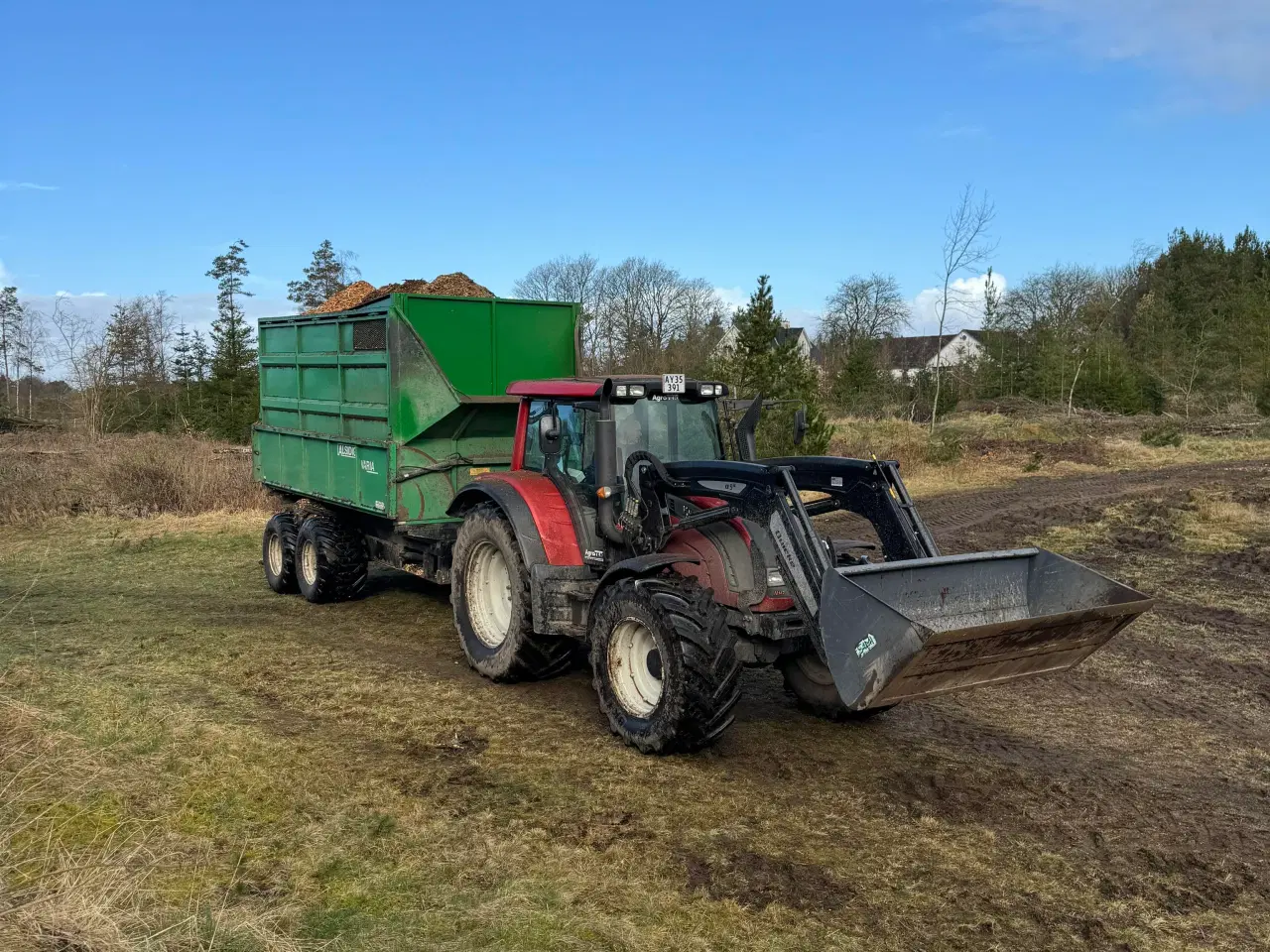 Billede 5 - Frakørsel af flis med højtip