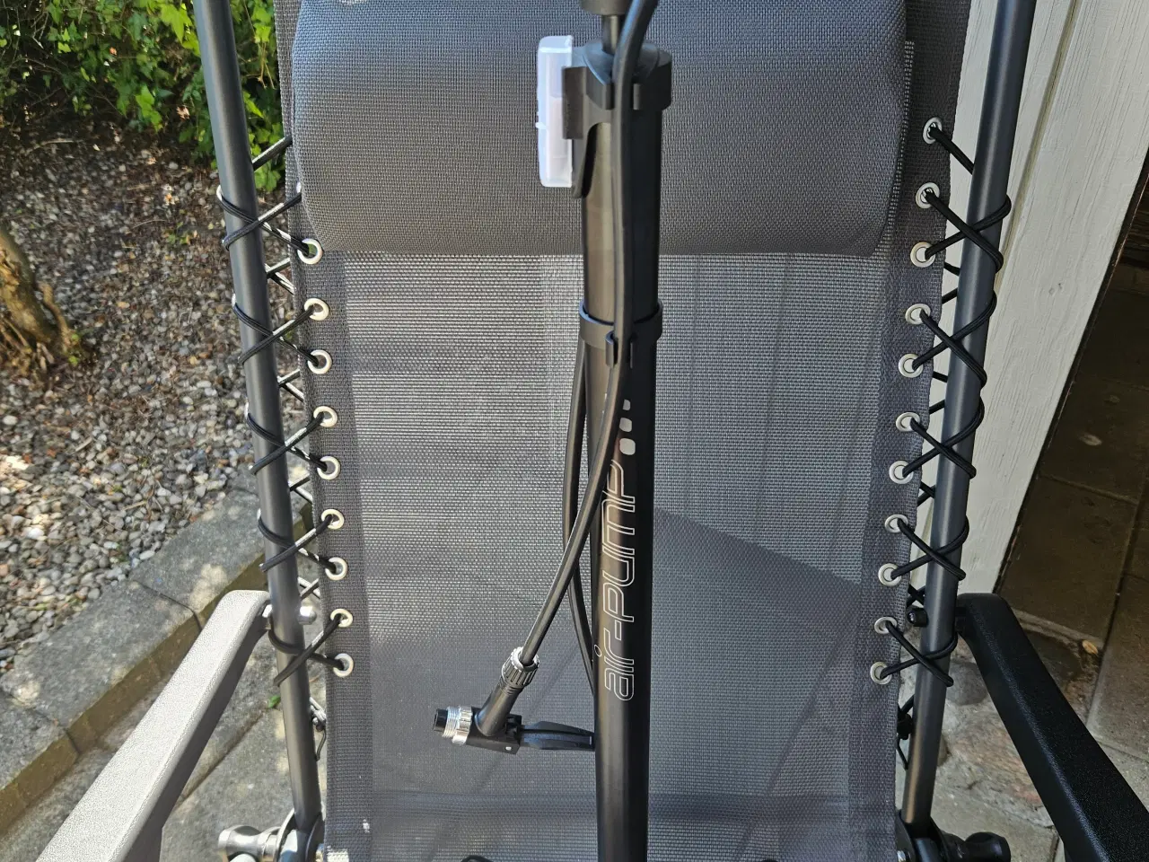Billede 2 - CRIVIT AIR PUMPE MED MANOMETER 