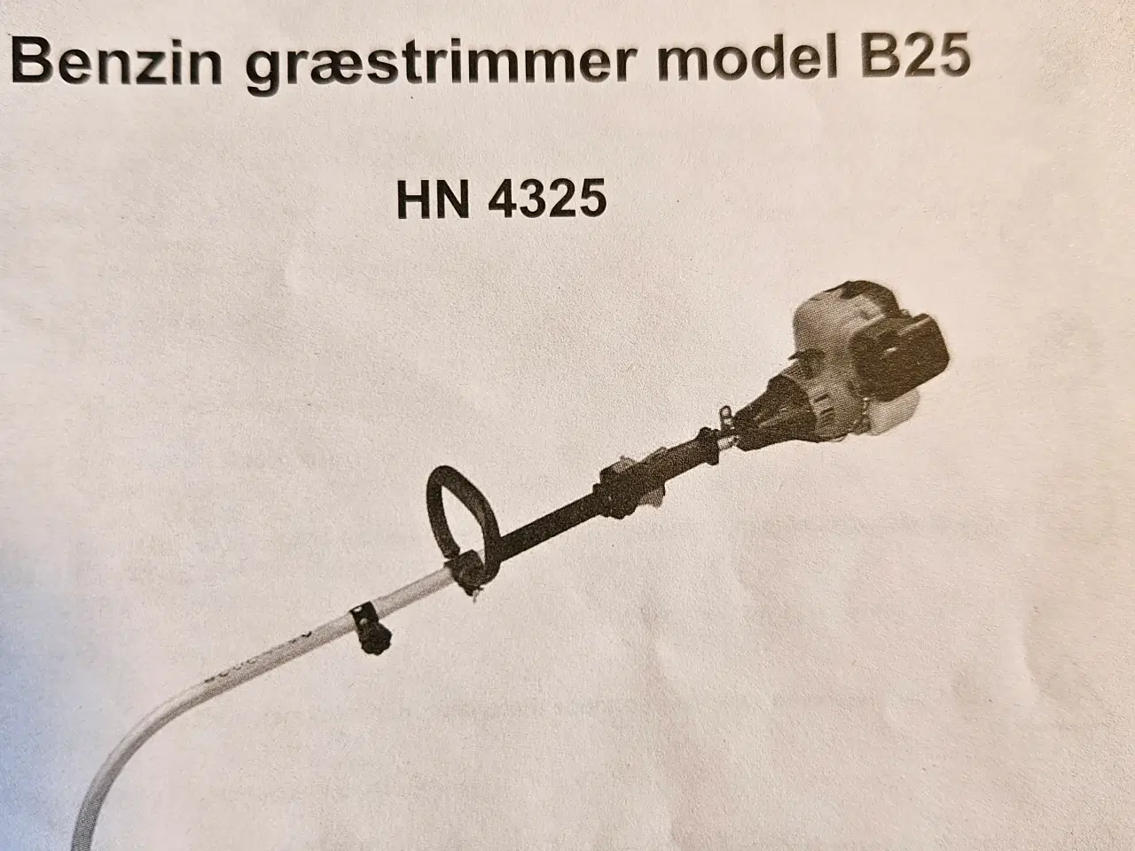 Billede 1 - SELEKTA - benzin græstrimmer model B25