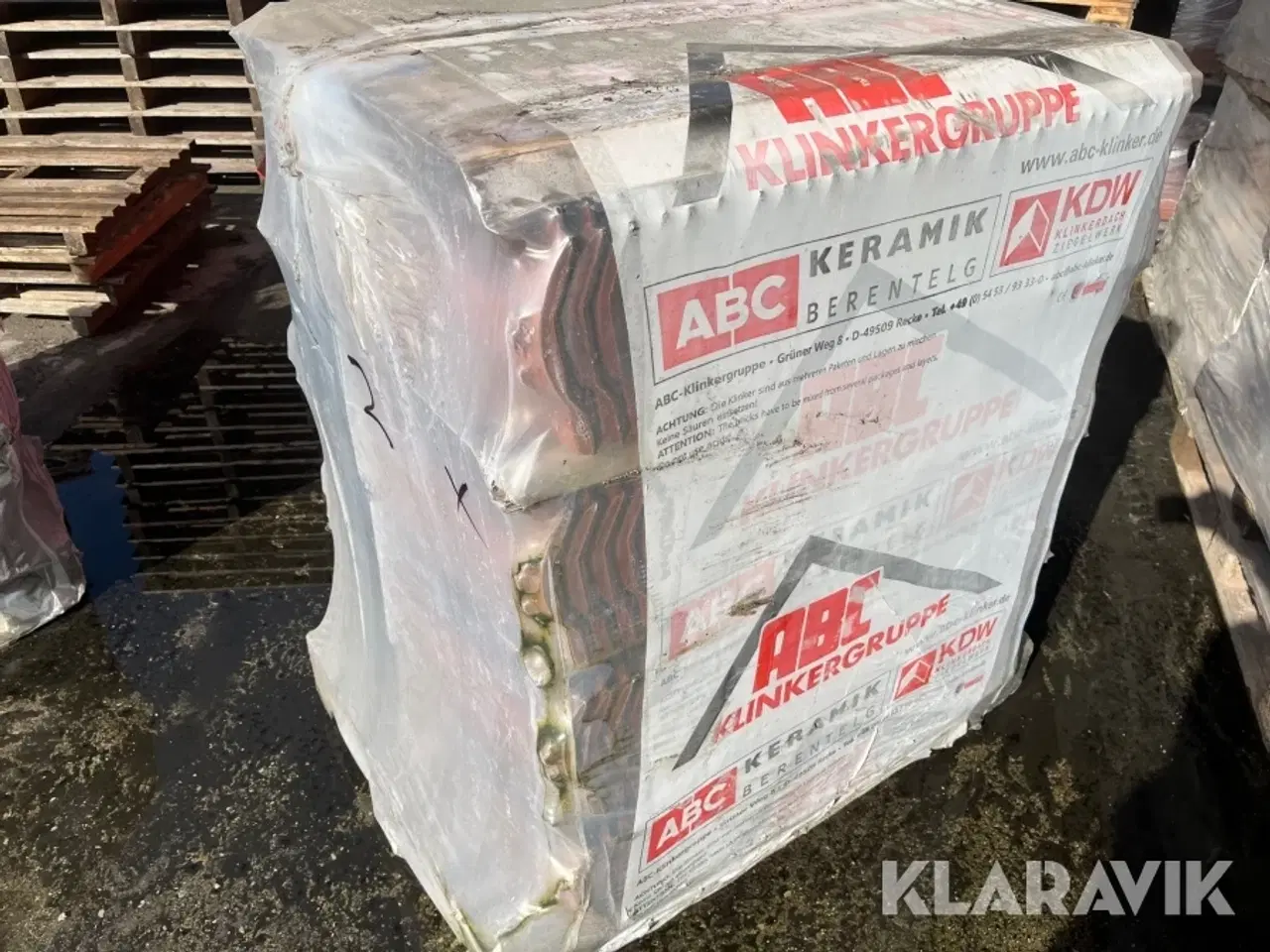 Billede 7 - Tegl Tagsten ABC Teuto Sort glaseret 5 paller