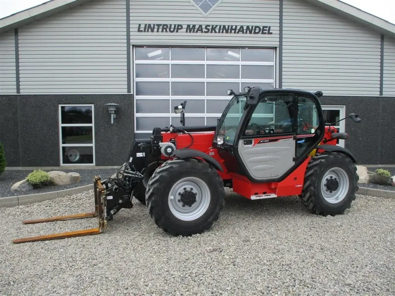 Billede 1 - Manitou MT933 easy Comfort. Dansk maskine, med hydrauliske pallegafler.