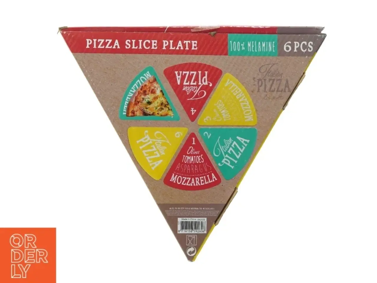 Billede 2 - nye Pizza slice plate (str. 23 x 22cm)