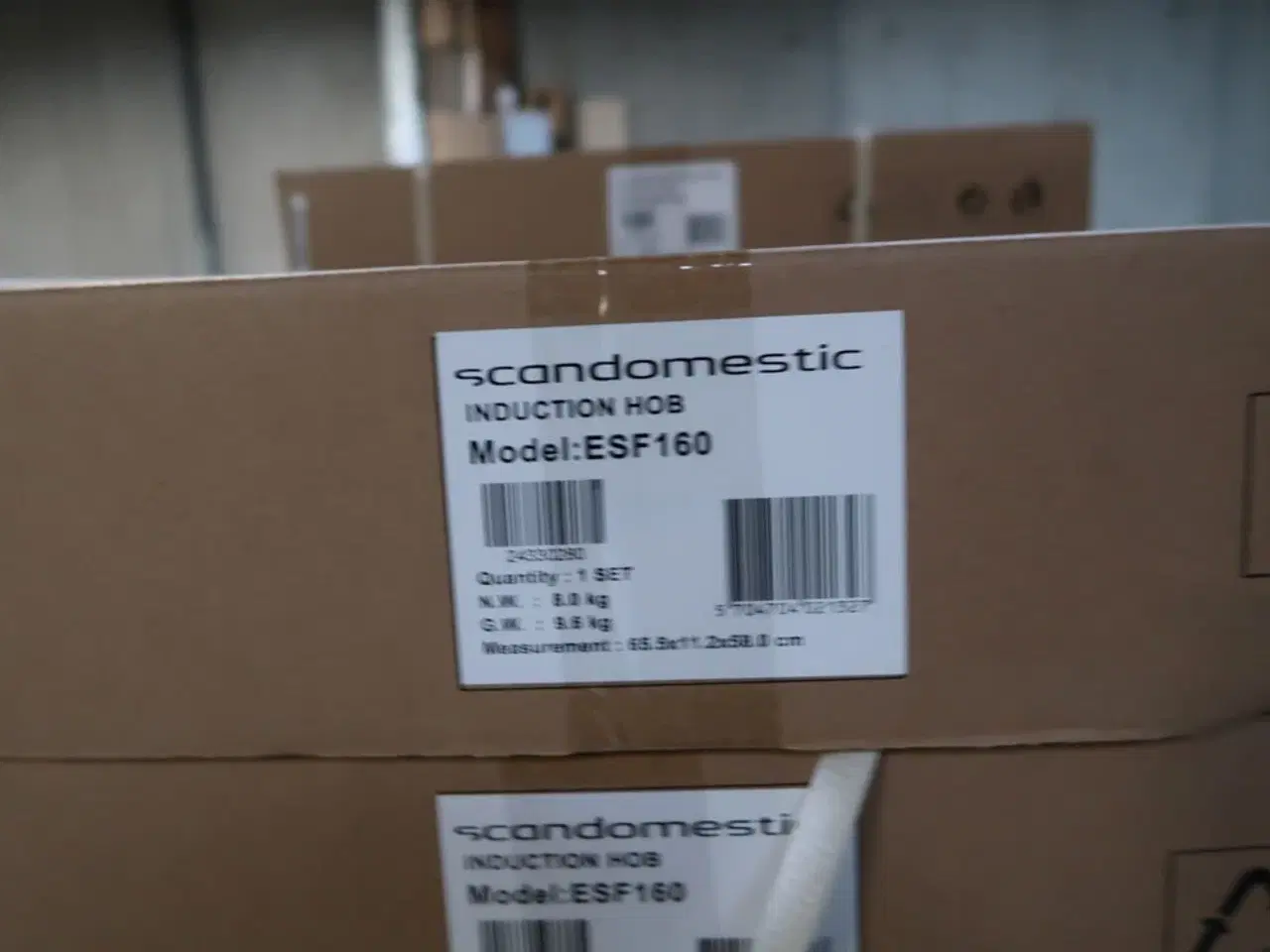 Billede 3 - Induktionskogeplade SCANDOMESTIC ESF160