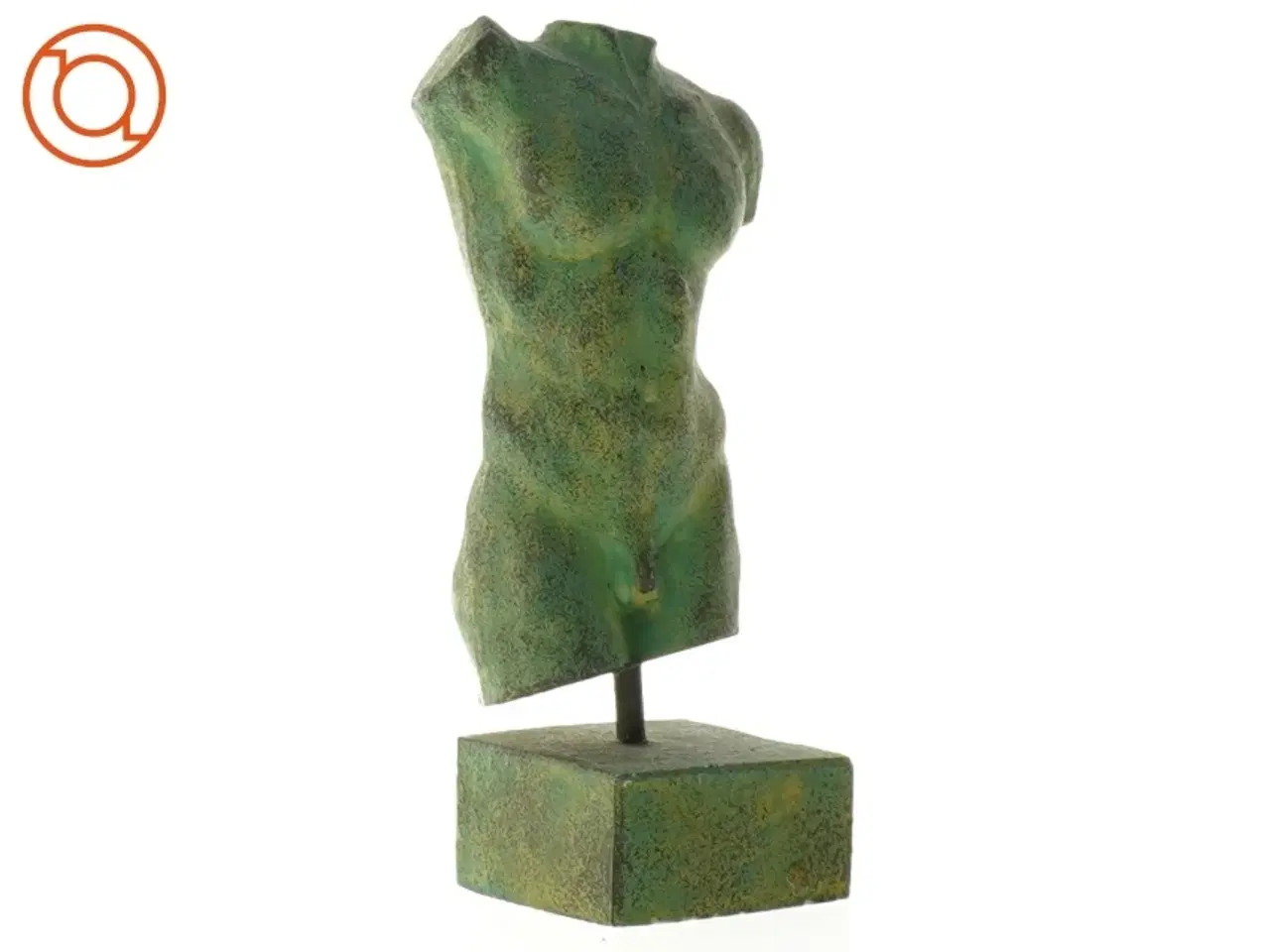 Billede 5 - Skulptur af mandekrop (str. 14 x 6 cm)