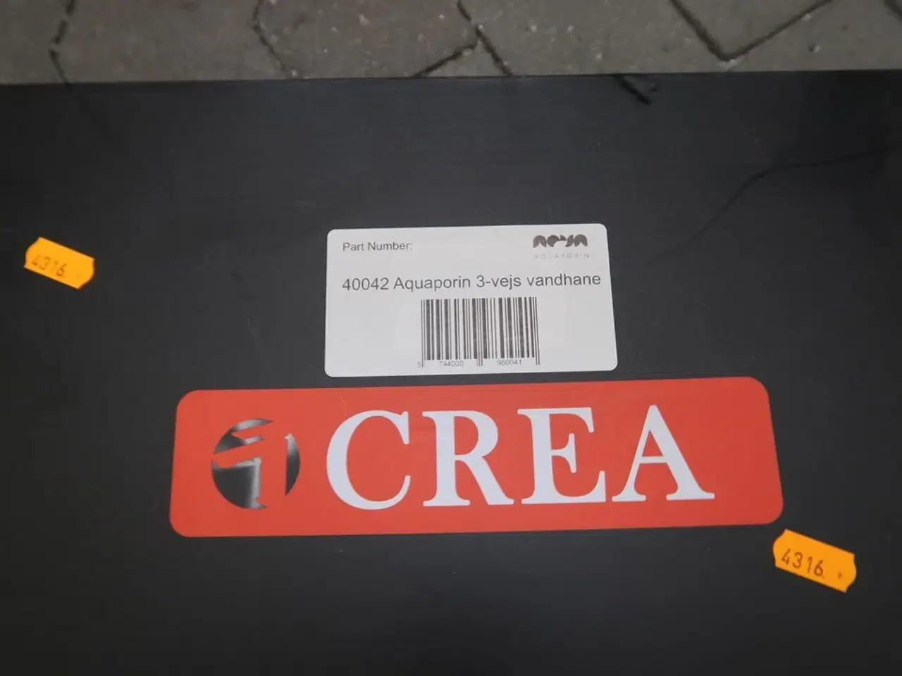 Billede 4 - Armatur AQUAPORION 3-vejs vandhane Crea