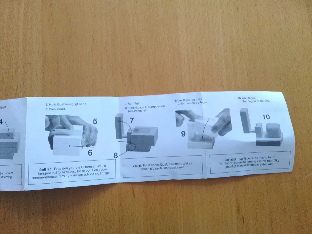 Billede 4 - Rice cube til at lave tern af ris