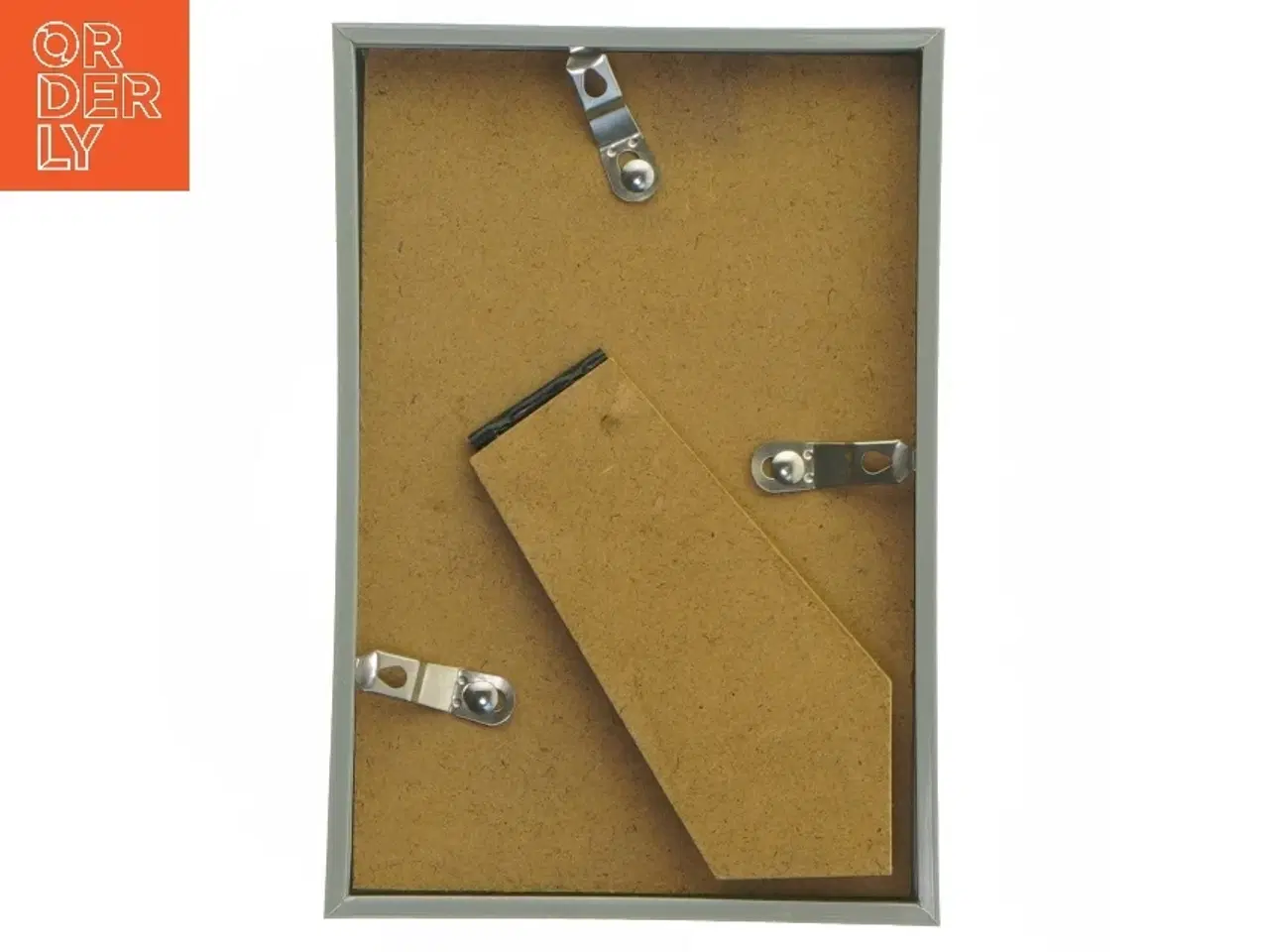 Billede 2 - Billederamme med sølvkant (str. 15,5x10,5 cm)
