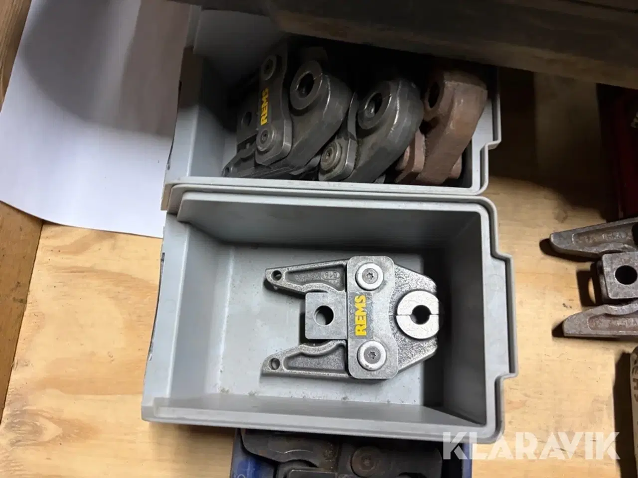 Billede 4 - Presmaskine Ridgid Rp340 - med presklemmer