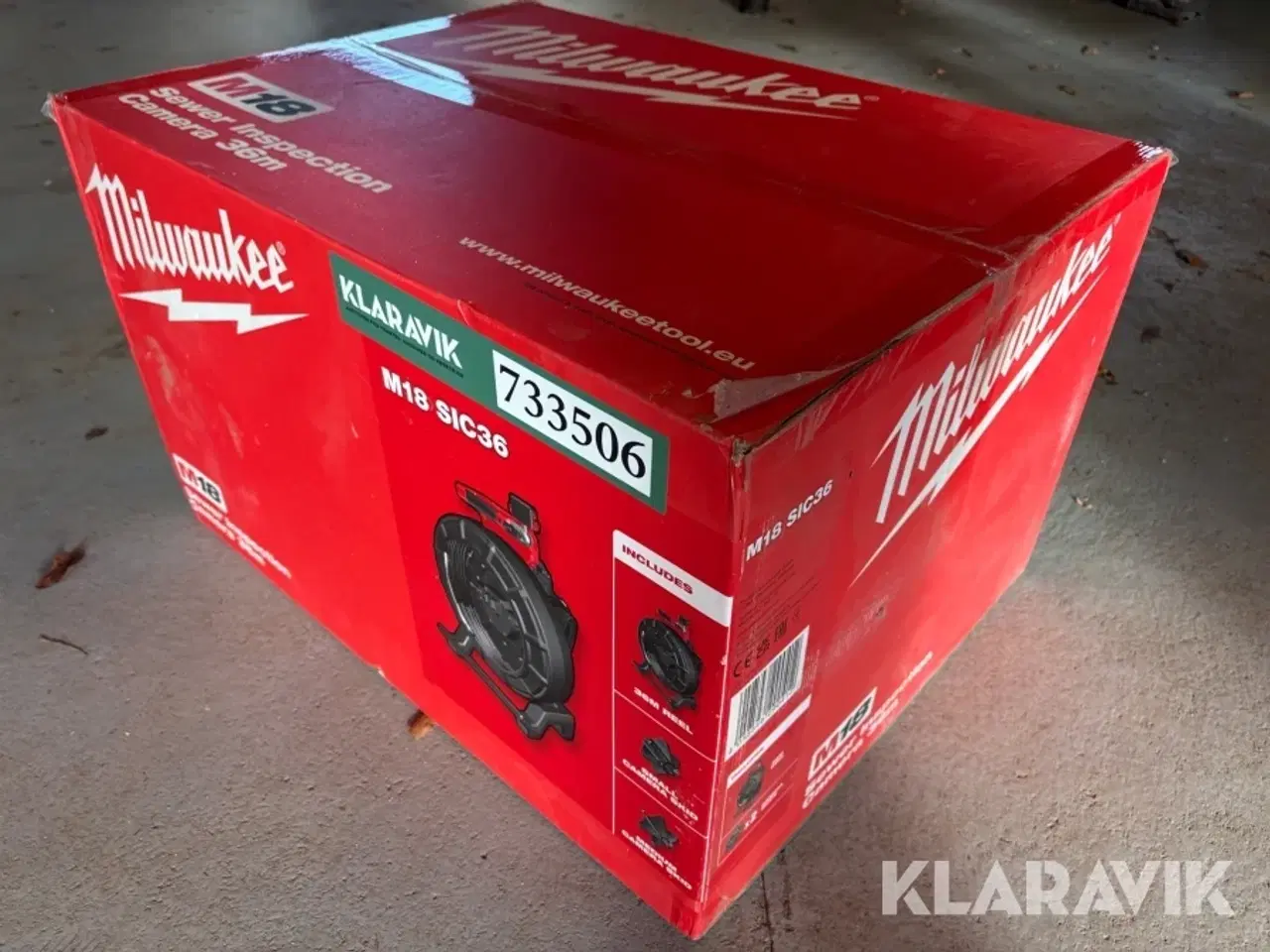 Billede 8 - Kloark Kamara Milwaukee M18 SIC36 ( uden HUB )