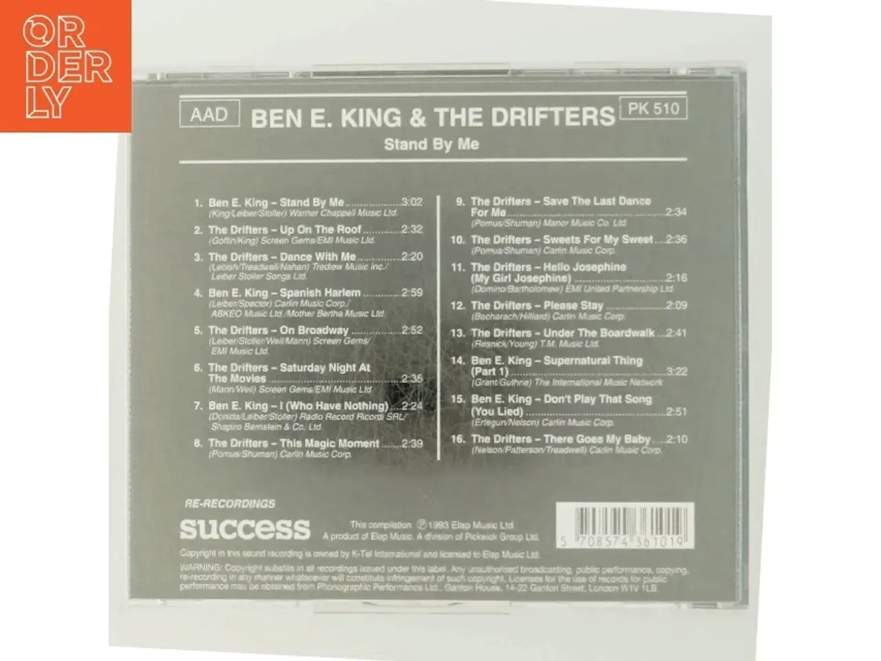 Billede 3 - Ben E. King & The Drifters - Stand By Me CD