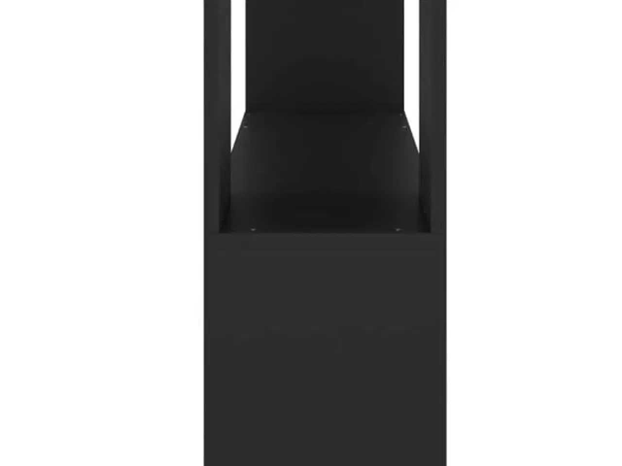Billede 5 - Bogreol 100x24x63 cm spånplade sort