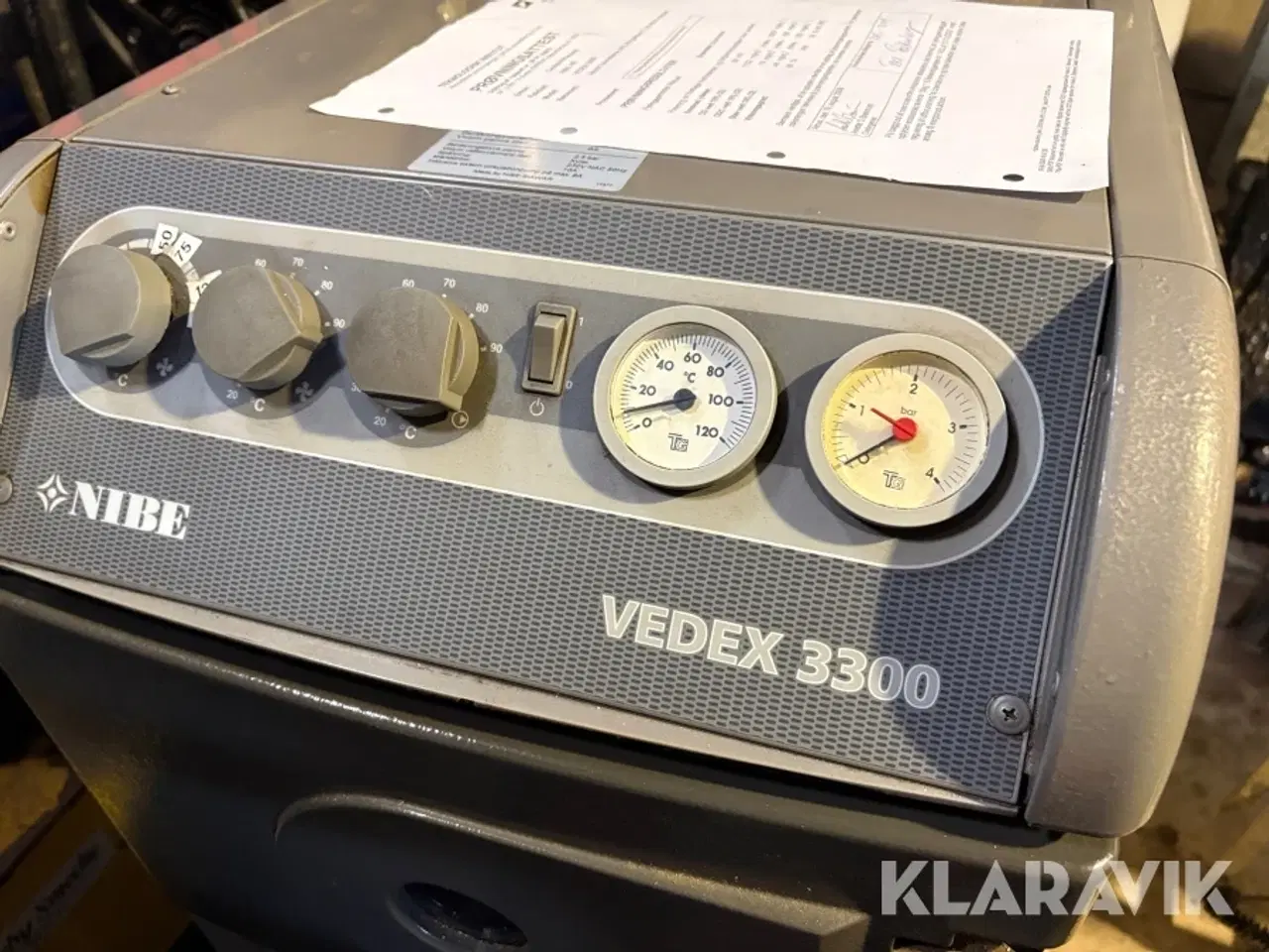 Billede 3 - NIBE VEDEX 3300 Brændekedel