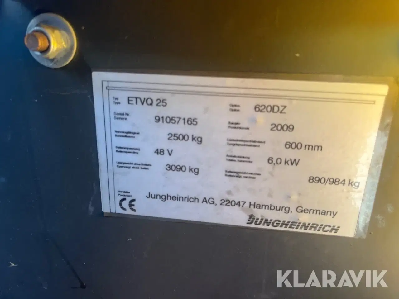 Billede 7 - 4-vejs truck Jungheinrich ETVQ 25