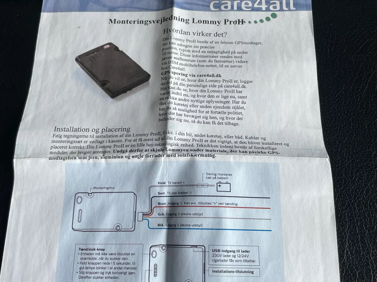 Billede 5 - GPS Tracker Lommy Pro 2