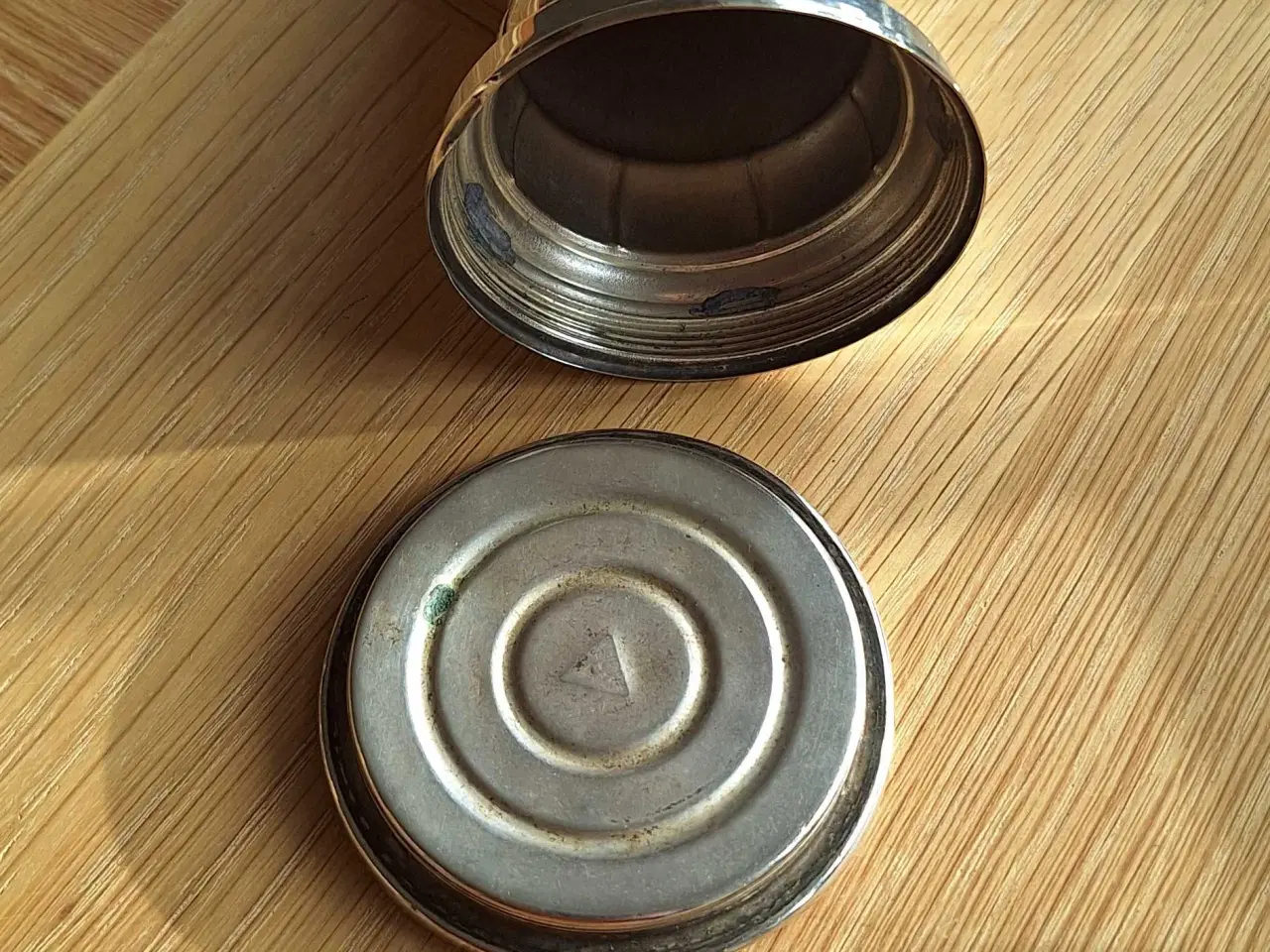 Billede 6 - Sparebøsse forsølvet 