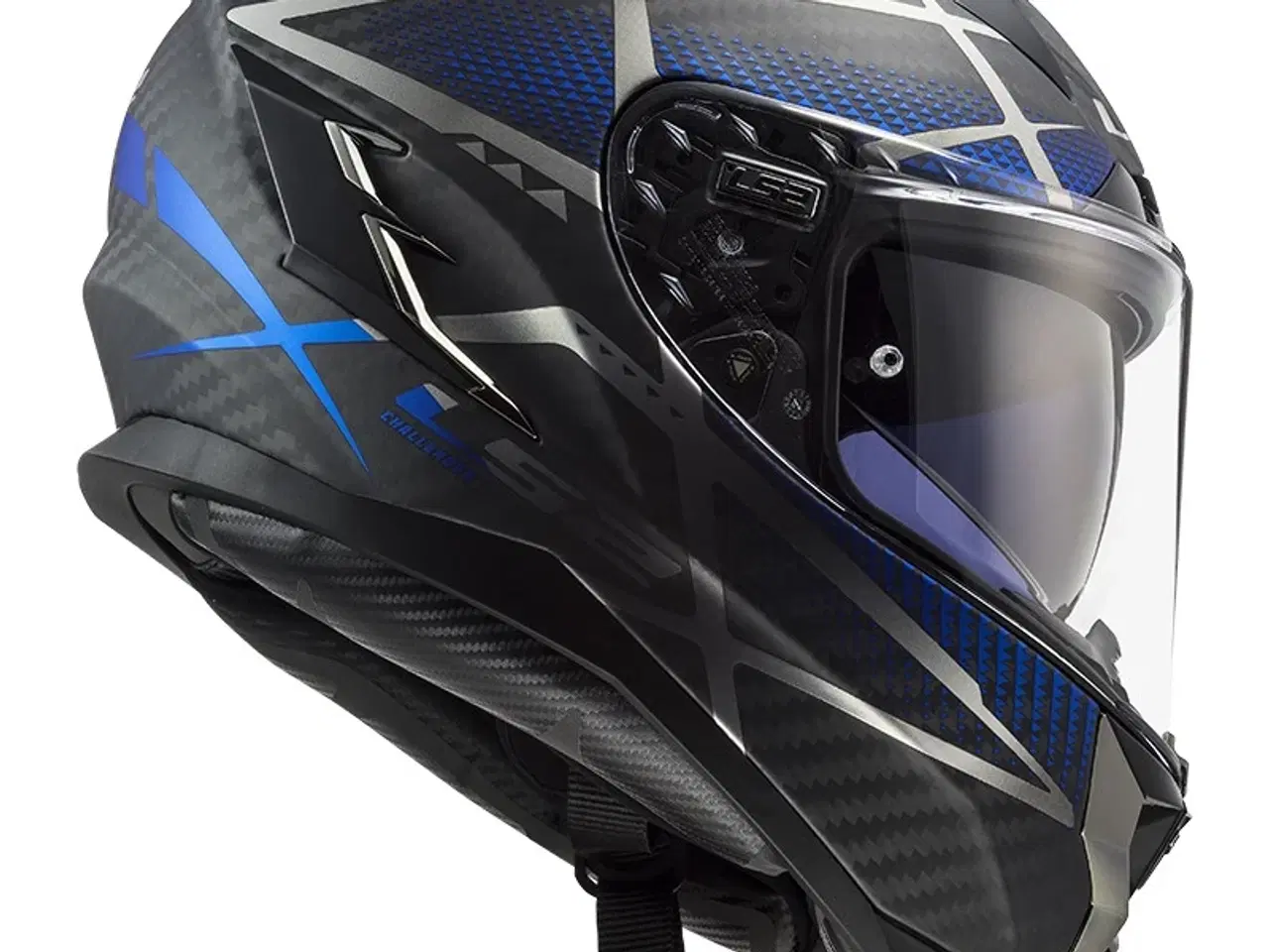 Billede 2 - LS2 Challenger Carbon Konic Blue Før 3.799,-