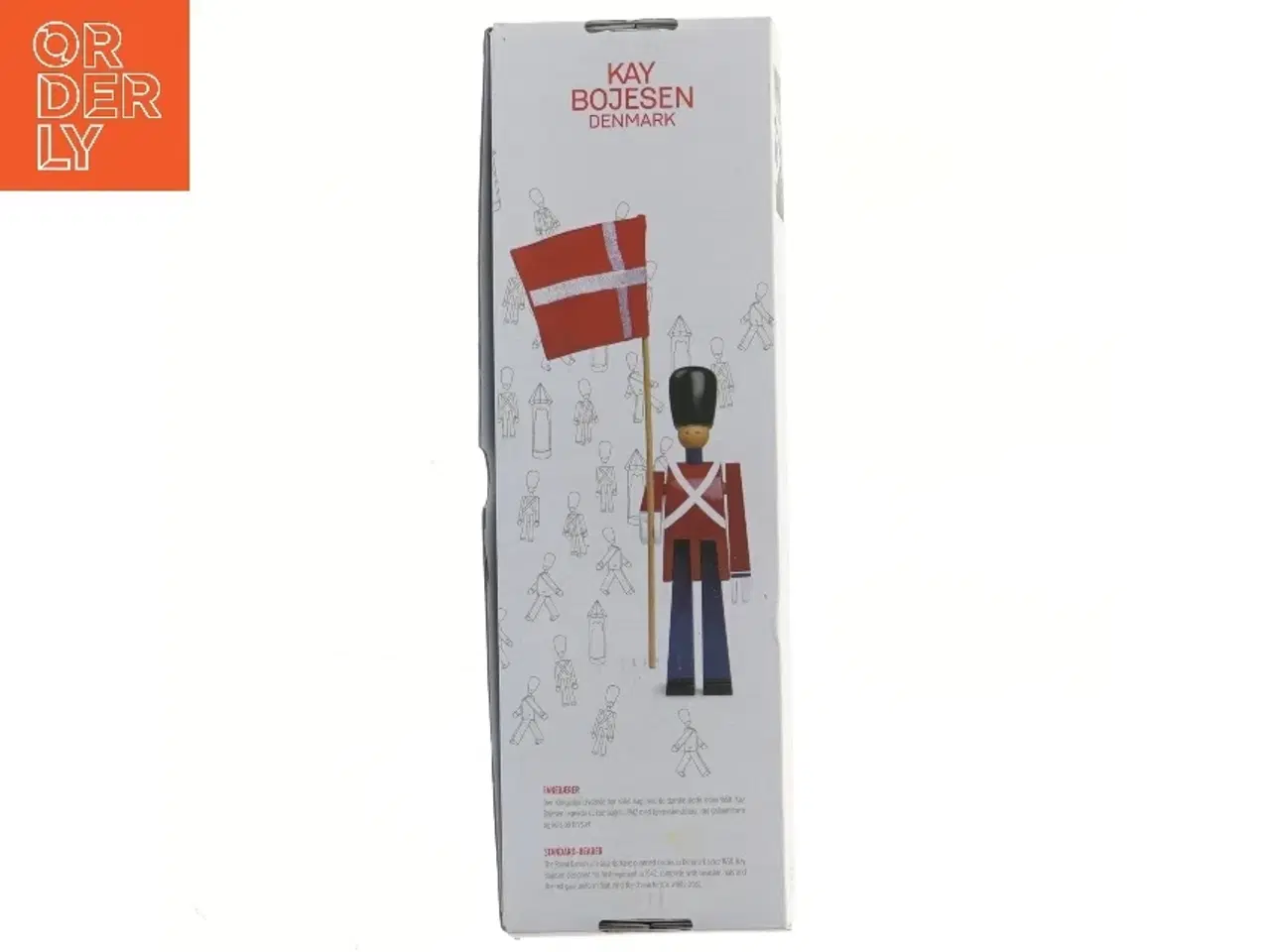 Billede 3 - Kay Bojesen garder med dannebrogsflag fra Kay Bojesen (str. 22 cm)