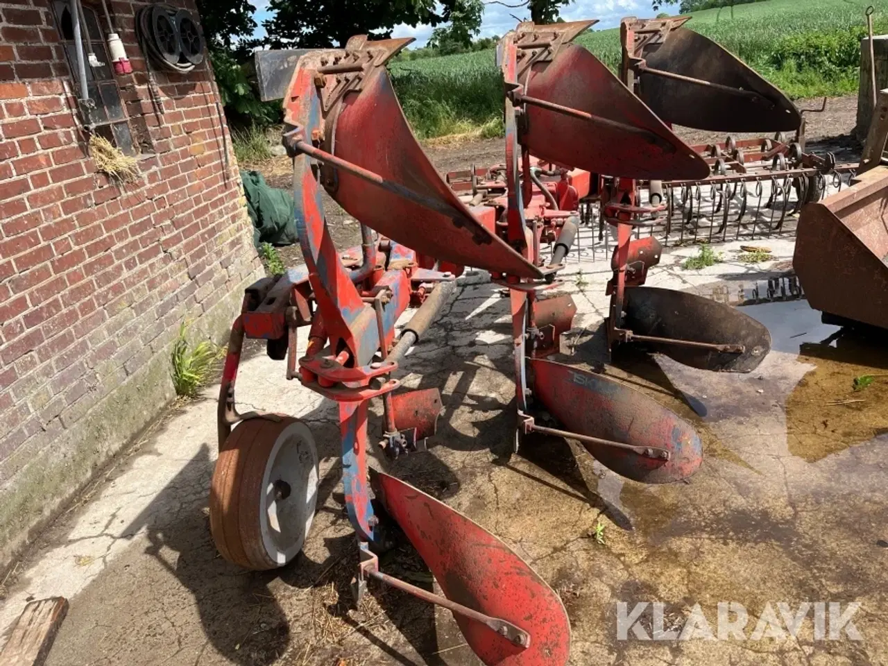 Billede 2 - Plov Fiskars Agrolux 3 fugert vendeplov