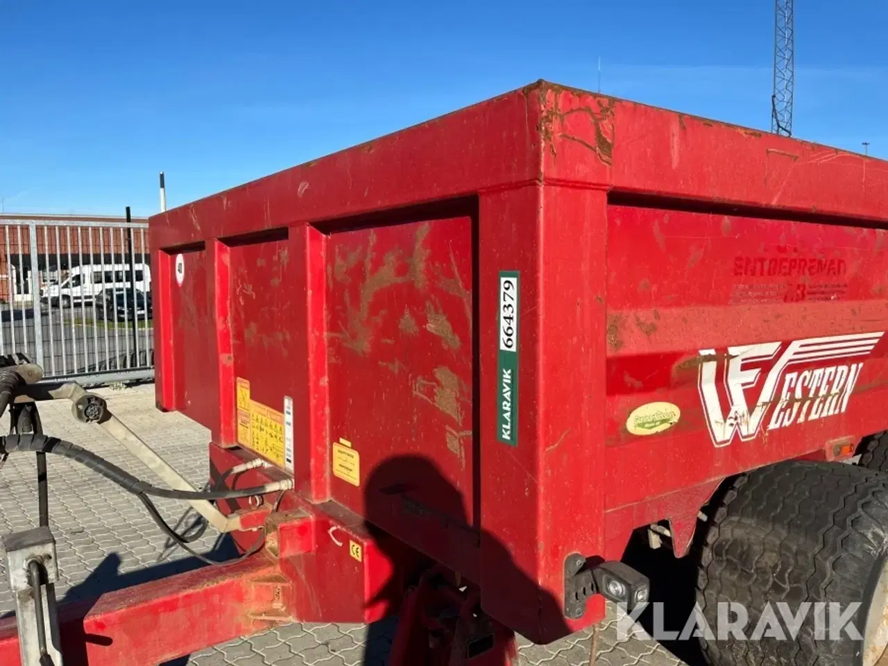 Billede 9 - Tipvogn Western WF 10 LDH