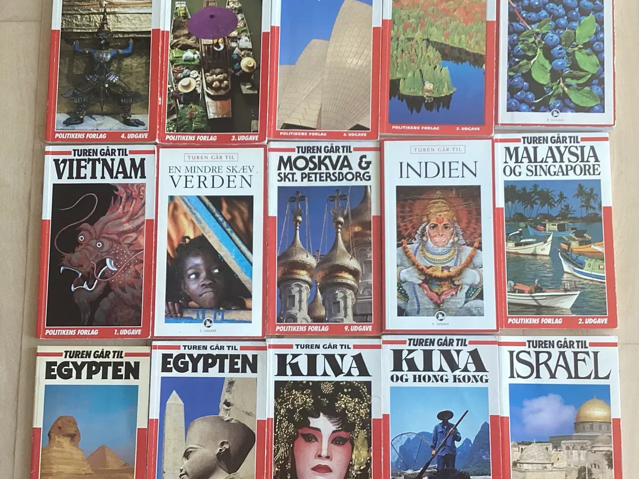 Billede 1 - Rejsebøger