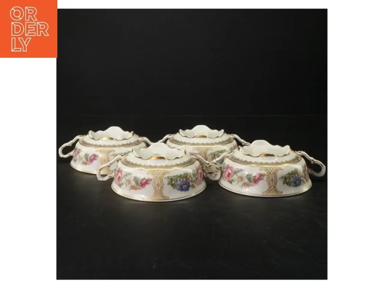 Billede 2 - Porcelæns suppe kopper (str. Ø. 12,5 cm)