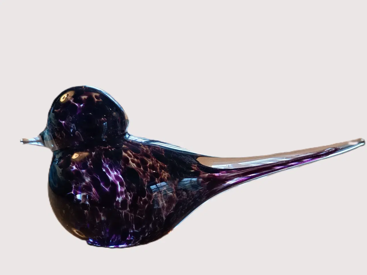 Billede 1 - Krystal glas solsort