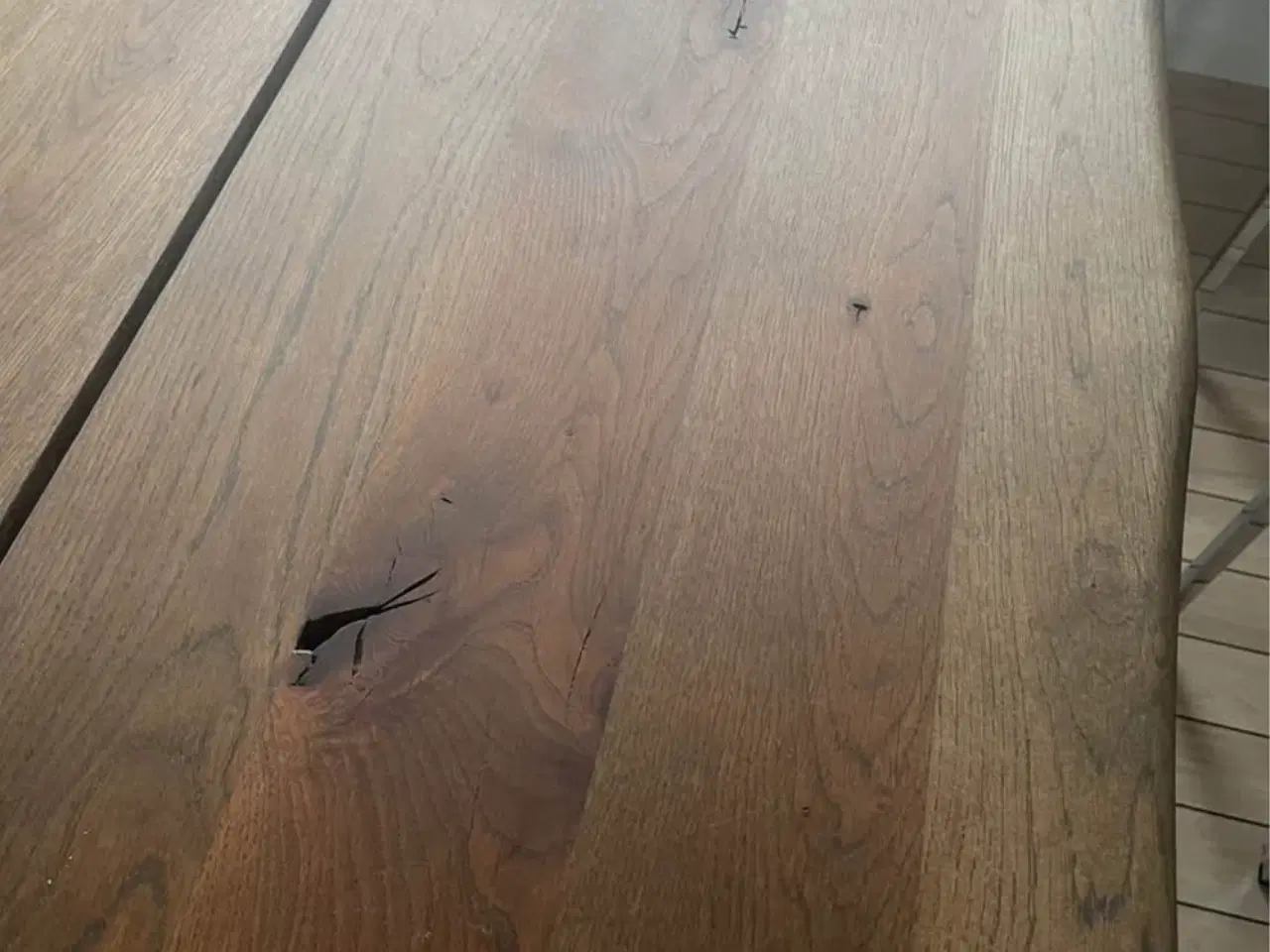 Billede 4 - Spisebord i massiv eg