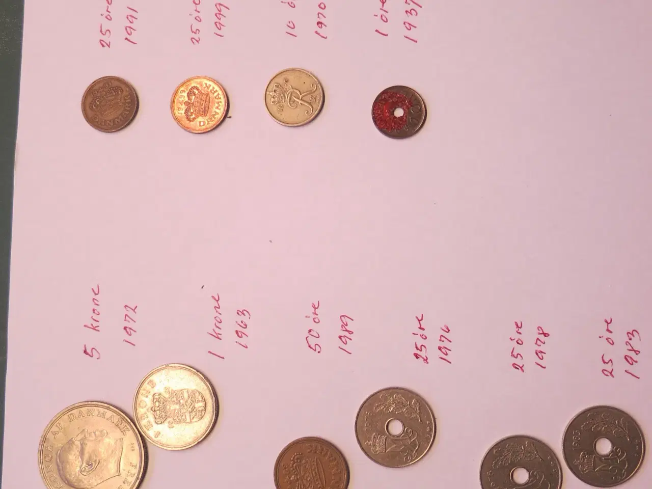 Billede 2 - Danske mønter
