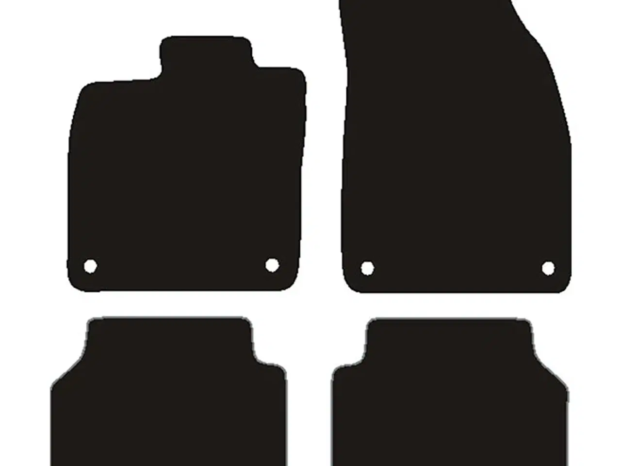 Billede 1 - Diamond velourmåtter Skoda Enyaq 2020-