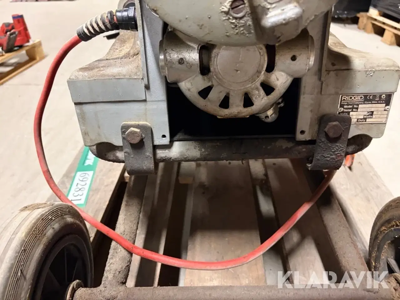 Billede 11 - Rørgevindskæringsmaskine Ridgid 300 compact