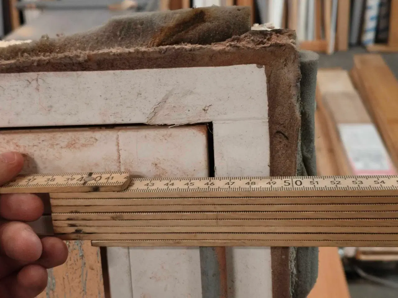 Billede 8 - Gamle trævinduer med mønstret glas