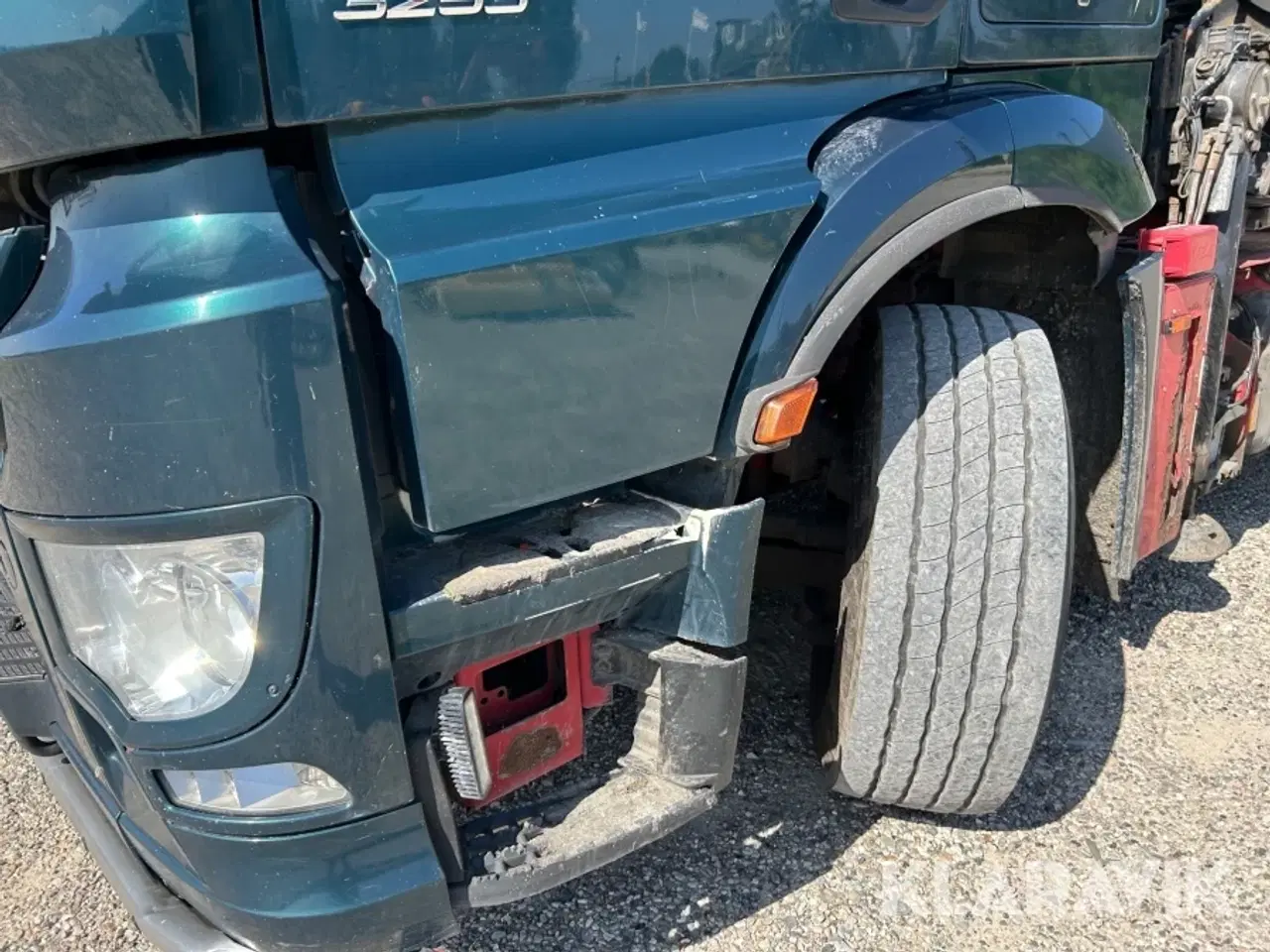 Billede 11 - Lastbil med wirehejs og kran Mercedes Arocs 8x4