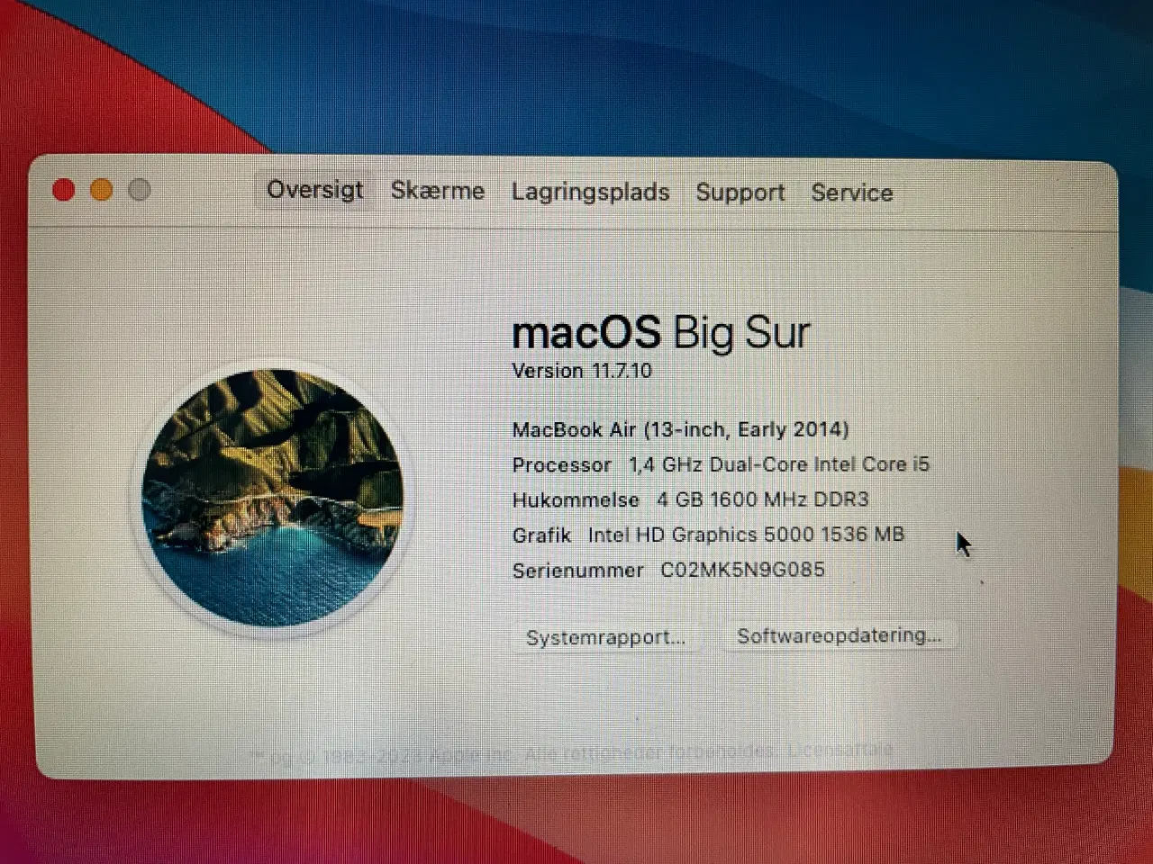 Billede 6 - 2014 MacBook Air
