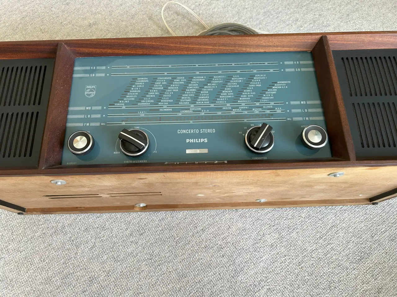 Billede 1 - Philips radio Concerto fra sidst i 1950erne