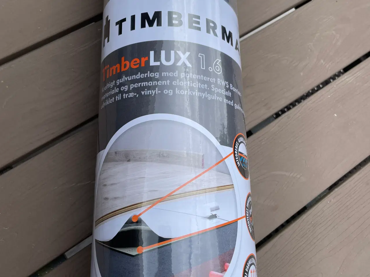 Billede 1 - Gulvunderlag Timberman ny, uåbnet
