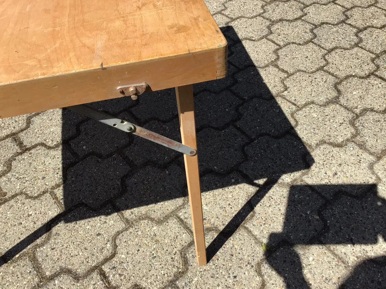 Billede 3 - Campingbord i træ - retro