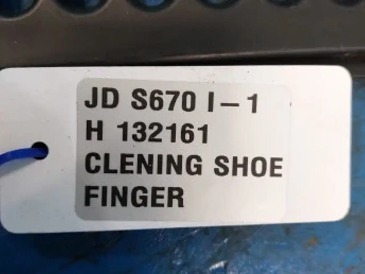 Billede 6 - John Deere S670 Rengøringssko finger H132161