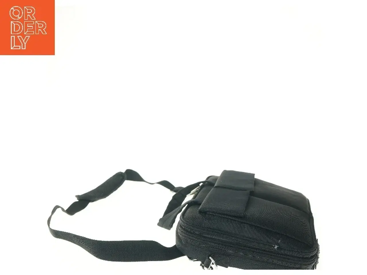 Billede 3 - Sort skuldertaske til laptop (str. 36x27 cm)