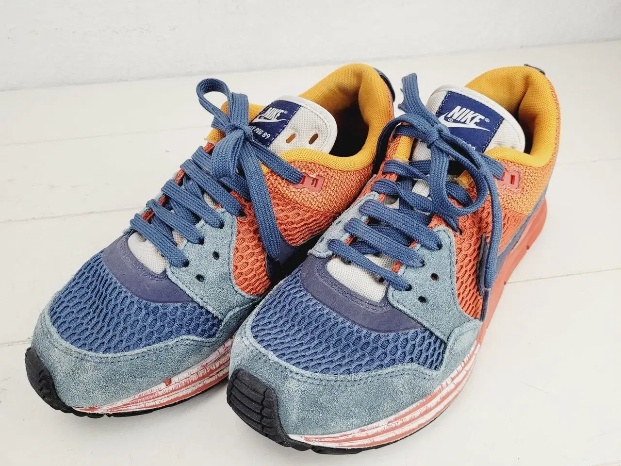 Billede 1 - ⭐️- Nike Lunar Pegasus - 89 'Navy Orange str. 40