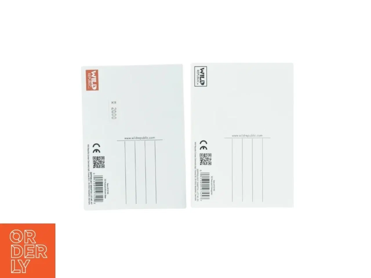 Billede 2 - Postkort med dyremotiver fra Wild Republic (str. 15x10 cm)
