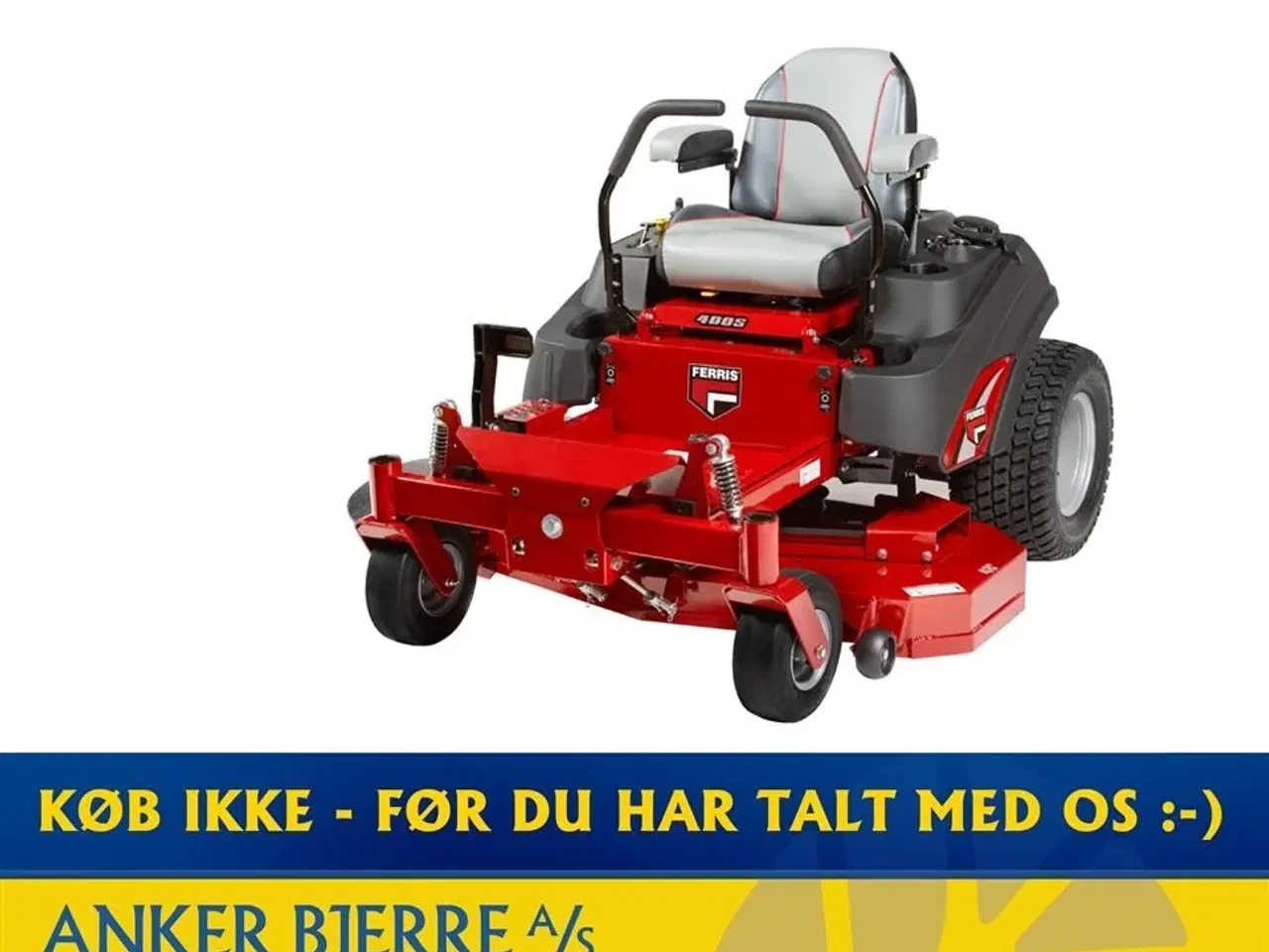 Billede 1 - Ferris ZT 400 IS Zero Turn inkl. 122 cm klippebord (mulch, bagudkast eller sideudkast)