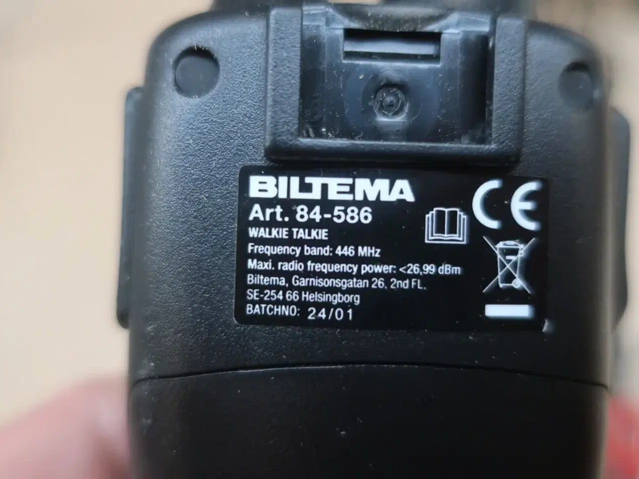 Billede 5 - 9 stk. Walkie-talkie BILTEMA