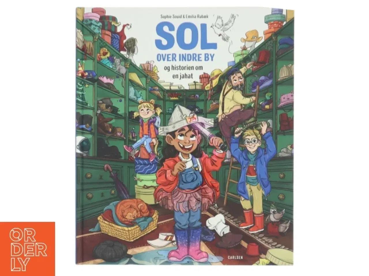 Billede 1 - Sol over indre by - og historien om en jahat af Sophie Souid (Bog)