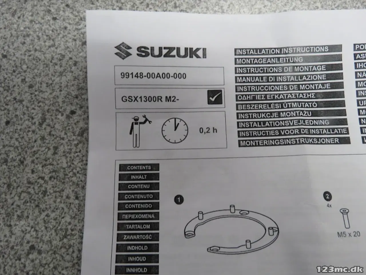 Billede 2 - Tankring Suzuki Hayabusa GSX1300R 2022