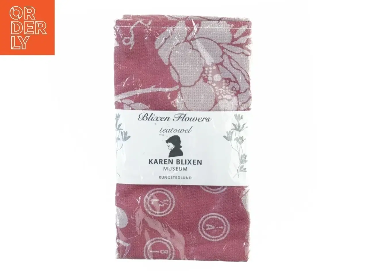 Billede 1 - Blixen flowers teatowel fra Evalou (str. 50 x 80 cm)