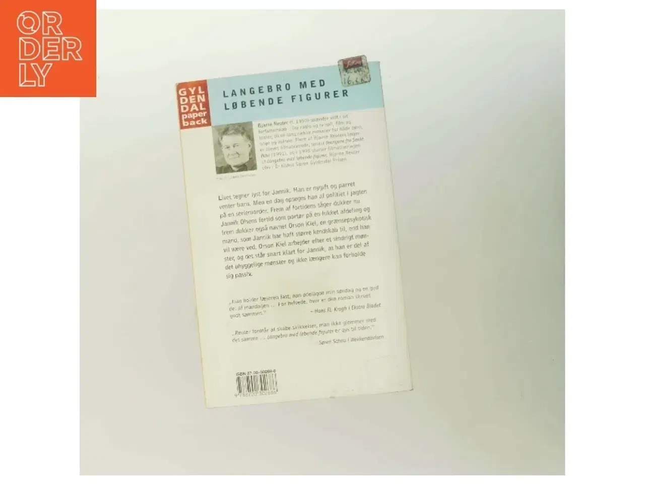 Billede 3 - Langebro med løbende figurer af Bjarne Reuter (Bog)