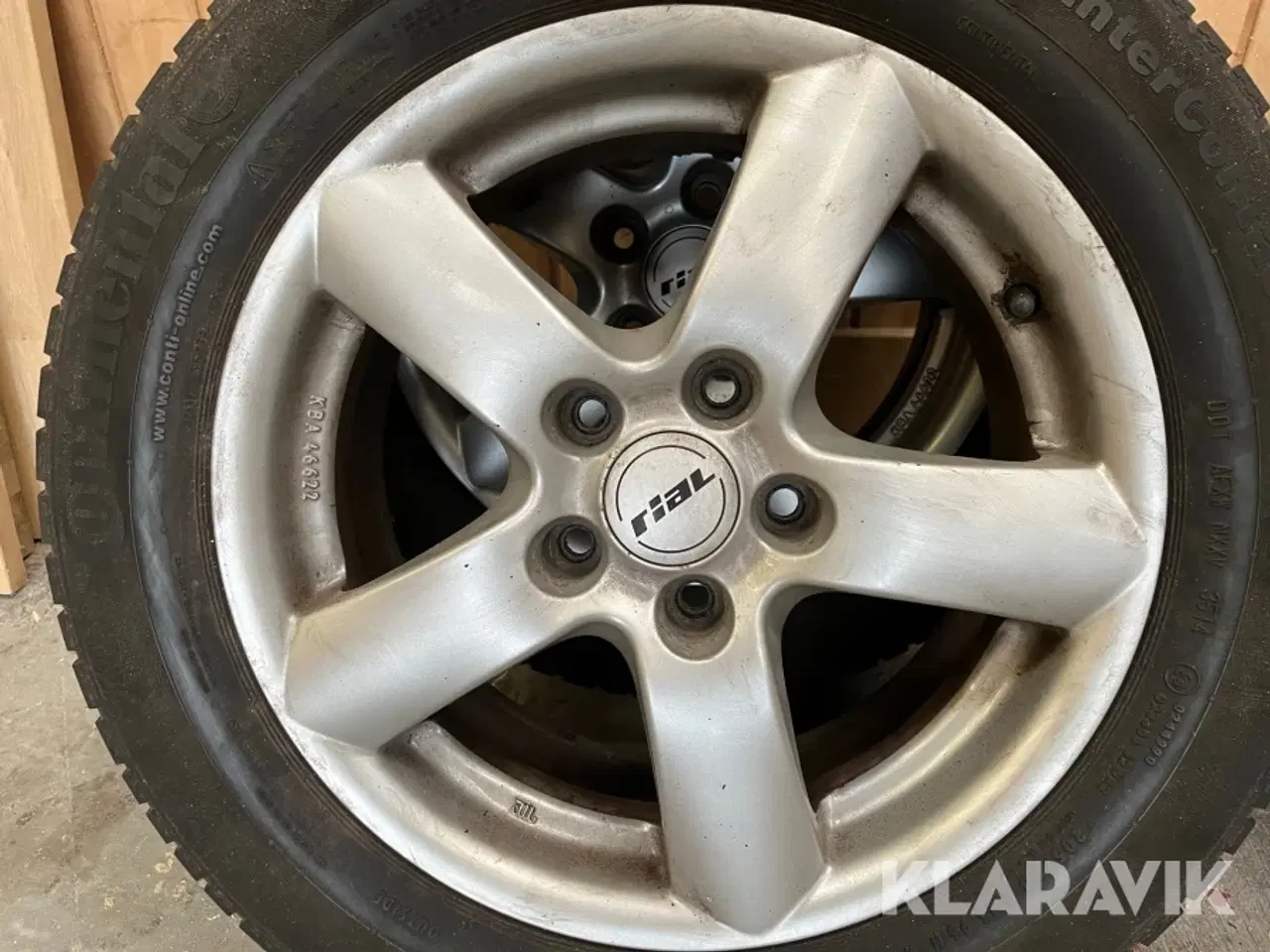 Billede 6 - Alufælge med dæk Rial 4 styk