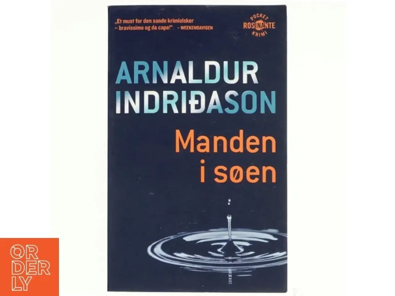 Billede 1 - Manden i søen : krimi af Arnaldur Indriðason (Bog)