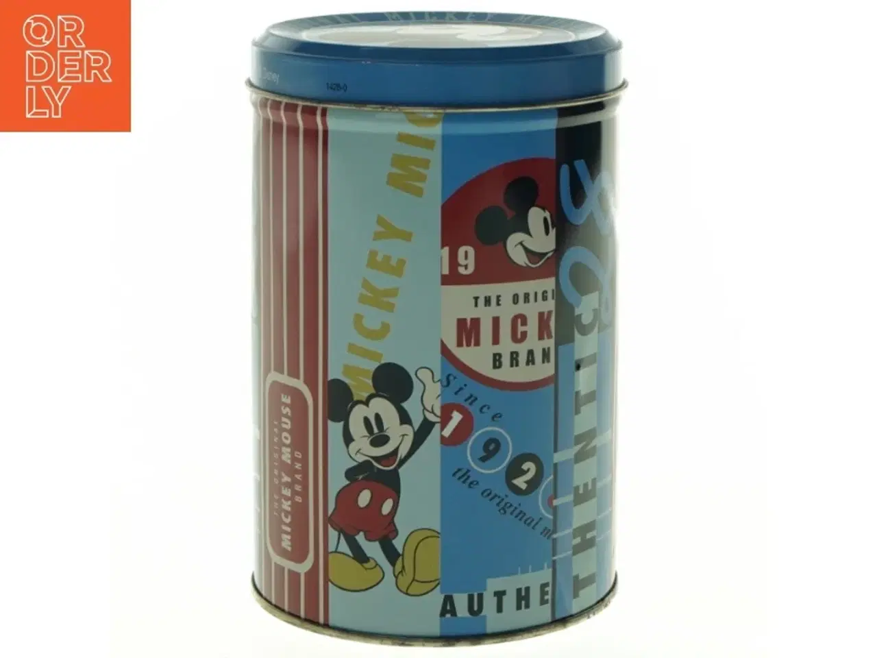 Billede 1 - Mickey Mouse dåse (str. Ø 11 x 17 cm)