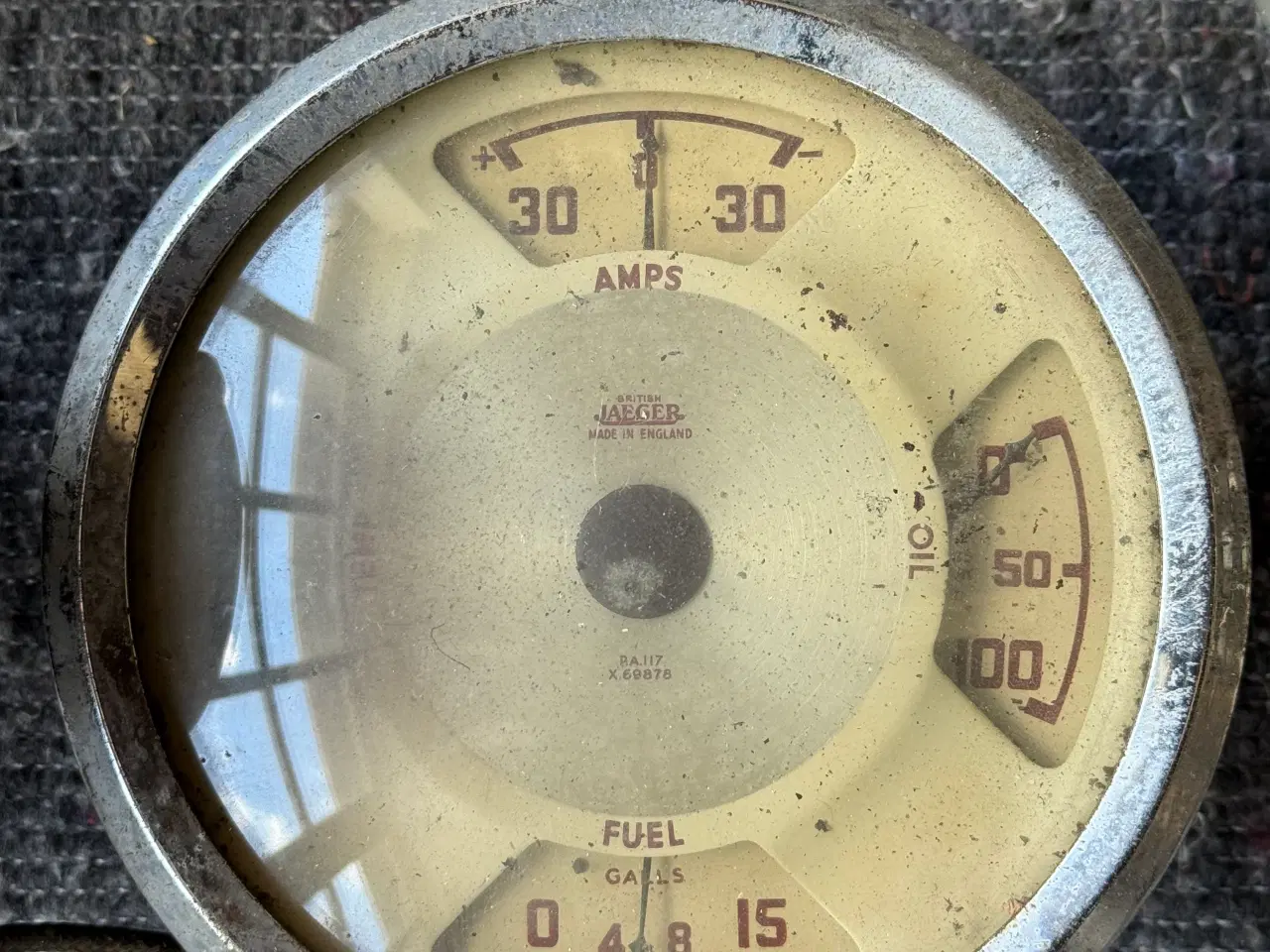 Billede 2 - Jaeger veteranbils kombinationsinstrument